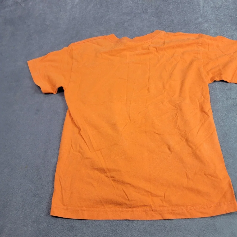 Mad Engine T-Shirt Kids Size‎ M Orange Red Scorpion Graphic Short Sleeve Tee